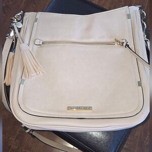 Poppy And Peonies Large Expqndable Bag With Charm